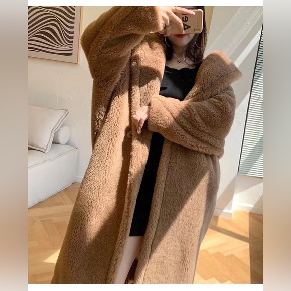 🧸Teddy Bear 100% Wool Coat - Picture 5 of 13